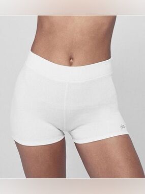 Alo Yoga Micro Waffle Pleasant Boyshorts